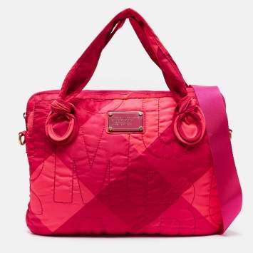 Pre Owned Marc by Marc Jacobs Multicolor Nylon Pretty 13 Laptop Bag