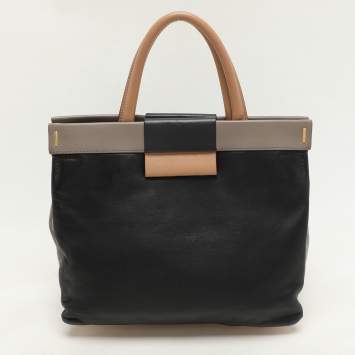 Marc by Marc Jacobs Multicolor Leather East End Colorblock Madame Hilli Tote