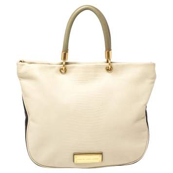 Marc by Marc Jacobs Tricolor Lizard Embossed Leather Too Hot to Handle Tote