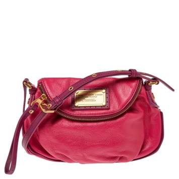 مملوكة مسبقًا Marc by Marc Jacobs Pink Leather Natasha Shoulder Bag