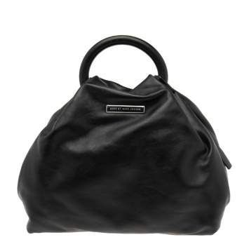 مملوكة مسبقًا Marc by Marc Jacobs Black Leather Top Handle Bag