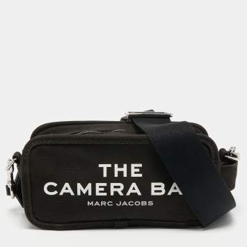 Pre Owned Marc by Marc Jacobs Black Canvas The Camera Bag Crossbody Bag