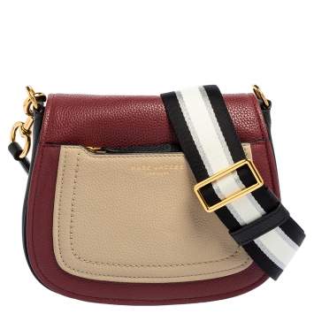 مملوكة مسبقًا Marc Jacobs Multicolor Leather Empire City Saddle Crossbody Bag