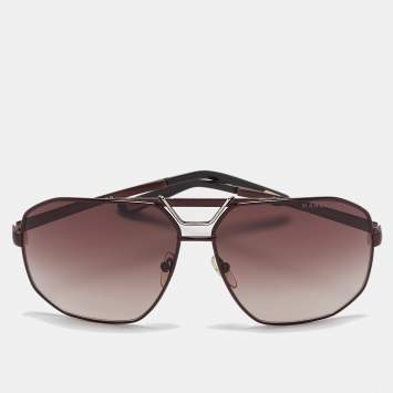 Pre Owned Marc Jacobs Brown Gradient MJ 258/S Frame Square Sunglasses