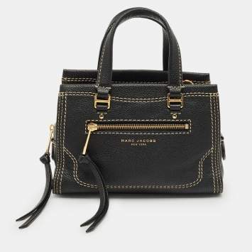 مملوكة مسبقًا Marc Jacobs Black Leather Mini Cruiser Bag