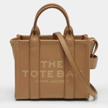 مملوكة مسبقًا Marc Jacobs The Tote Tan Leather Crossbody Bag
