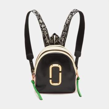 مملوكة مسبقًا Marc Jacobs The Pack Shot Multicolor Leather Backpack