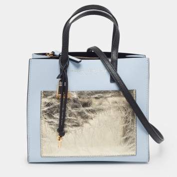 مملوكة مسبقًا Marc Jacobs Grind Mini Tricolor Leather Tote