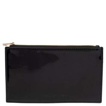 Pre Owned Marc Jacobs Black Patent Leather Pouch