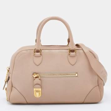 مملوكة مسبقًا Marc Jacobs Beige Leather Small Venetia Satchel