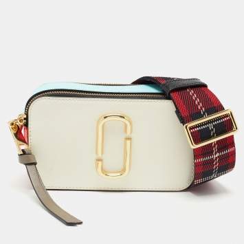 Pre Owned Marc Jacobs Multicolor Leather Small Snapshot Crossbody Bag