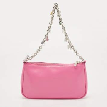 Pre Owned Marc Jacobs x Devon Lee Pink Leather Charms Bag