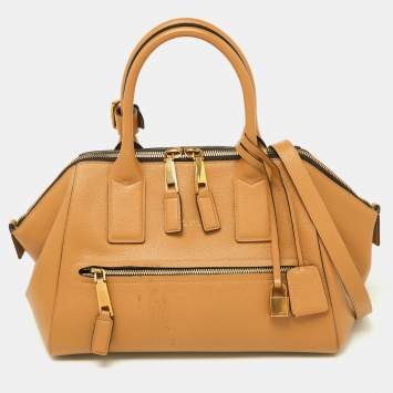 Pre Owned Marc Jacobs Brown Leather Incognito Satchel