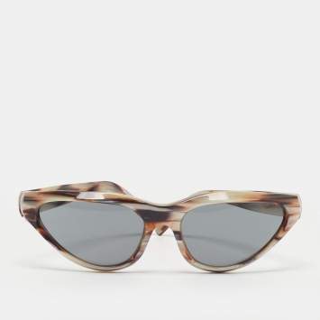 مملوكة مسبقًا Marni Brown/Grey Mavericks Starshell Cat Eye Sunglasses