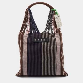 Pre Owned MARNI Multicolour Fabric Market Hammock Bag