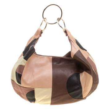 Pre Owned Marni Multicolor Leather Hobo