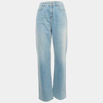 Max Mara Studio Blue Denim High Rise Zena Jeans M Waist 27"