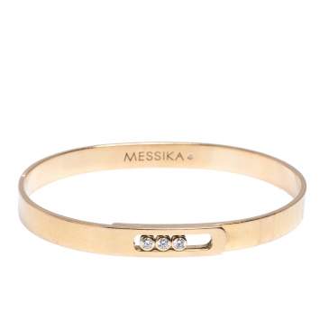 Pre Owned Messika Move Noa Diamond 18K Rose Gold Bracelet