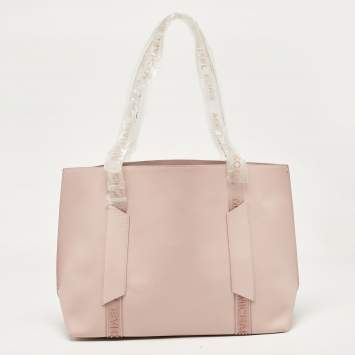 Pre Owned Michael Kors Blush Pink PVC Tote