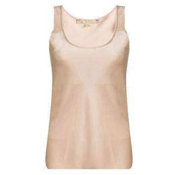 Pre Owned Michael Kors Beige Sleeveless Top S