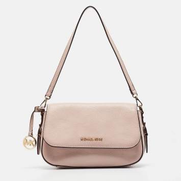 مملوكة مسبقًا Michael Kors Pink Leather Large Bedford Legacy Shoulder Bag