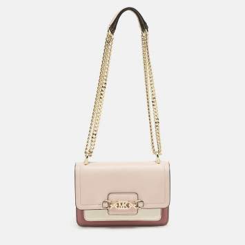 Pre Owned Michael Kors Tricolor Leather Extra Small Heather Shoulder Bag