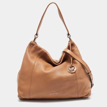 Pre Owned Michael Kors Brown Leather Sienna Hobo