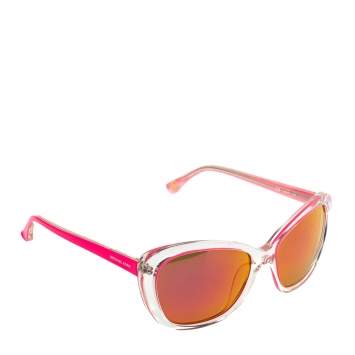 Pre Owned MICHAEL Michael Kors Pink/ Metallic Pink Sabrina Cat Eye Sunglasses