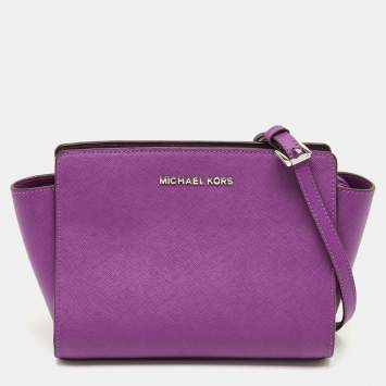 Pre Owned حقيبة كروس مايكل مايكل كورس سيلما جلد صغيرة