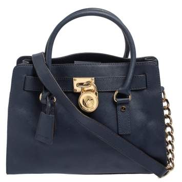 Pre Owned MICHAEL Michael Kors East West Hamilton Tote