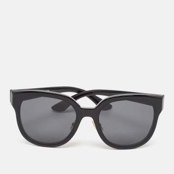 Pre Owned Miu Miu Black SMU01Z Square Sunglasses