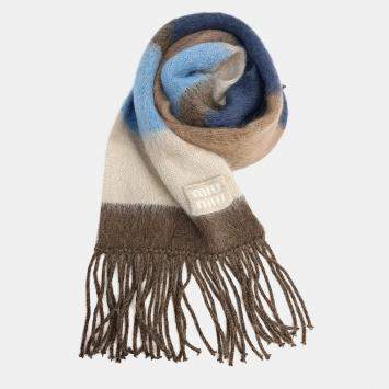 Pre Owned Miu Miu Wool Scarf
