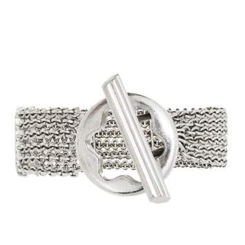 Pre Owned Montblanc Caress of a Star Sterling Silver Bracelet
