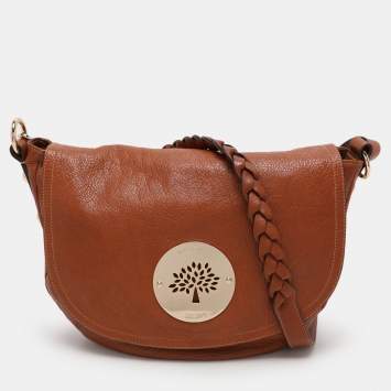 Pre Owned Mulberry Brown Leather Daria Hobo