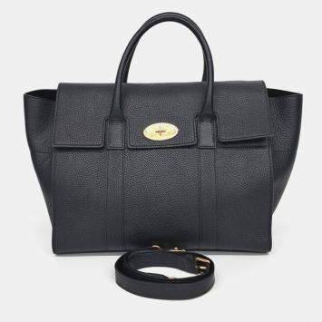 Mulberry Black Leather Bayswater bag