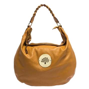 Pre Owned Mulberry Tan Leather Daria Hobo