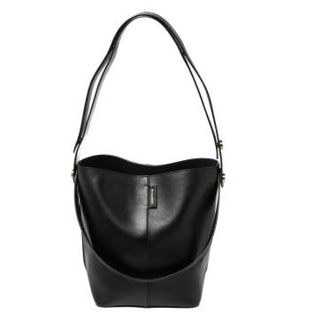 Pre Owned Mulberry Black Leather Studded Hobo