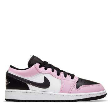 Pre Owned Nike Jordan 1 Low Light Arctic Pink Sneakers Size EU 38 (US 5.5Y)