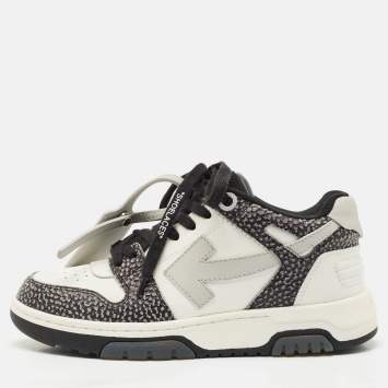 Off-White Multicolor Leather Out Of Office Sneakers Size 36