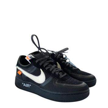 Pre Owned Nike X Off-White The 10th Air Force 1 Low Sneakers Size EU 37.5