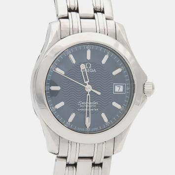 Pre Owned Omega Seamaster 2501.81 Automatic Stainless Steel Men's Wristwatch 36.5 mm