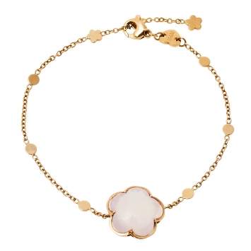 Pre Owned Pasquale Bruni Bon Ton Rose Quartz 18K Rose Gold Bracelet