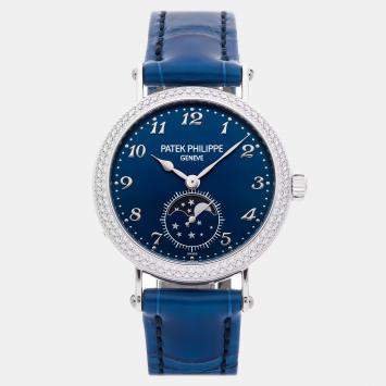 مملوكة مسبقًا باتيك فيليب كومبليكايشنز مراحل القمر 7121/200G-001 33 ملم مستعملة