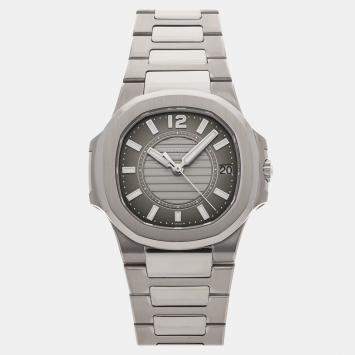 مملوكة مسبقًا Pre-Owned Patek Philippe Nautilus 7011/1G-010 Quartz 32 mm