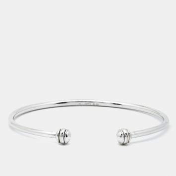 Pre Owned Piaget Possession 18k White Gold Cuff Bracelet 16