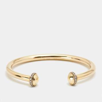 Pre Owned Piaget Possession Diamond 18k Yellow Gold Bracelet 15
