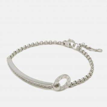 Piaget 18K White Gold and Diamond Possession Bracelet