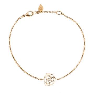 Pre Owned Piaget Rose Diamond 18K Rose Gold Charm Bracelet
