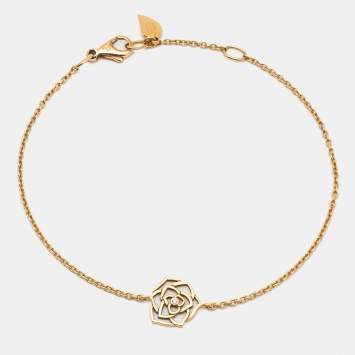 Pre Owned Piaget Rose Diamond 18k Rose Gold Bracelet