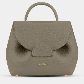 Pre Owned Polene Numero-un-nano Edition Olivier Graine Calfskin Handbag